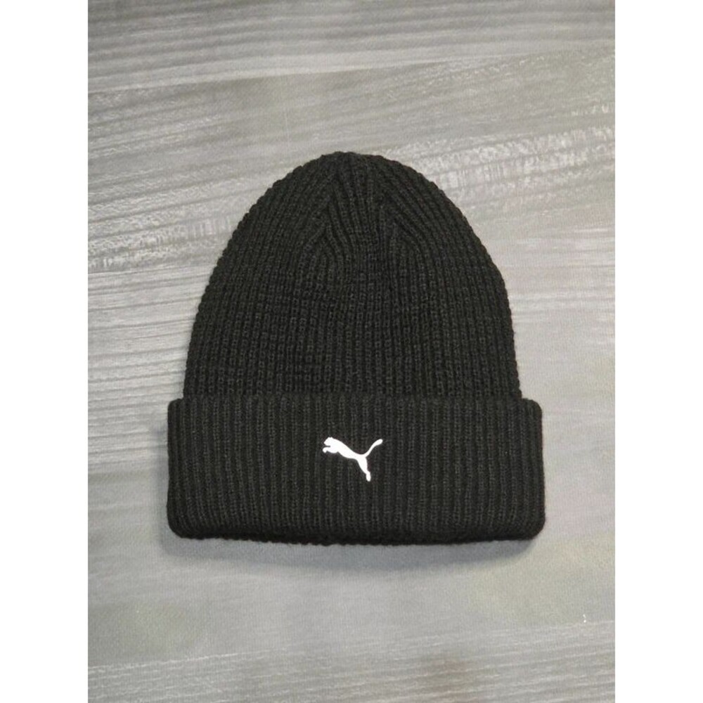 Puma Select Essentials Black Knit Beanie